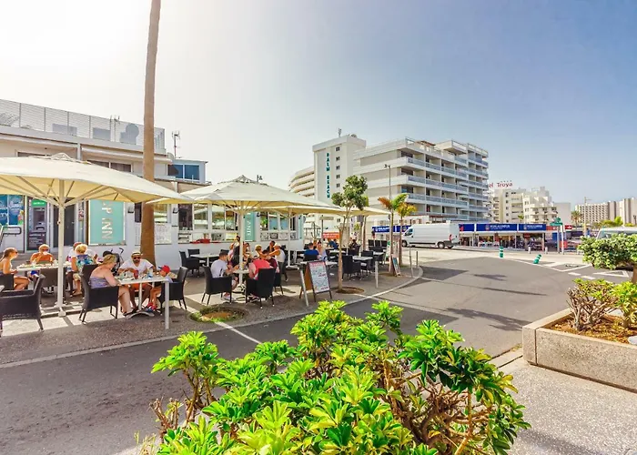 Aircon Americas 2min Off A 1 Bedrm Wifi Daire Playa de las Américas